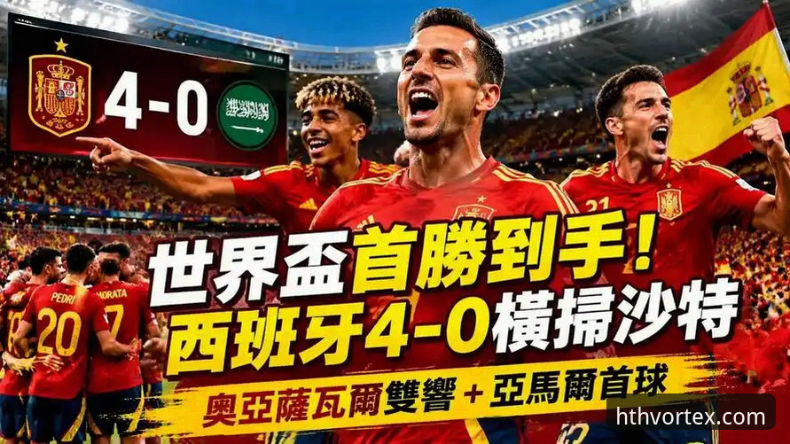 华体会HTH官方电脑版 西班牙4-0沙特世界杯首胜全记录:从289分钟球荒到25分钟3球狂飙